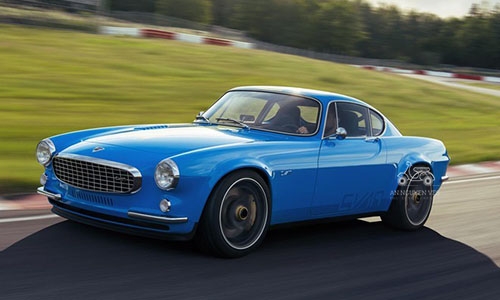 Xe cổ Volvo P1800 Cyan được phục chế có giá 500.000 USD