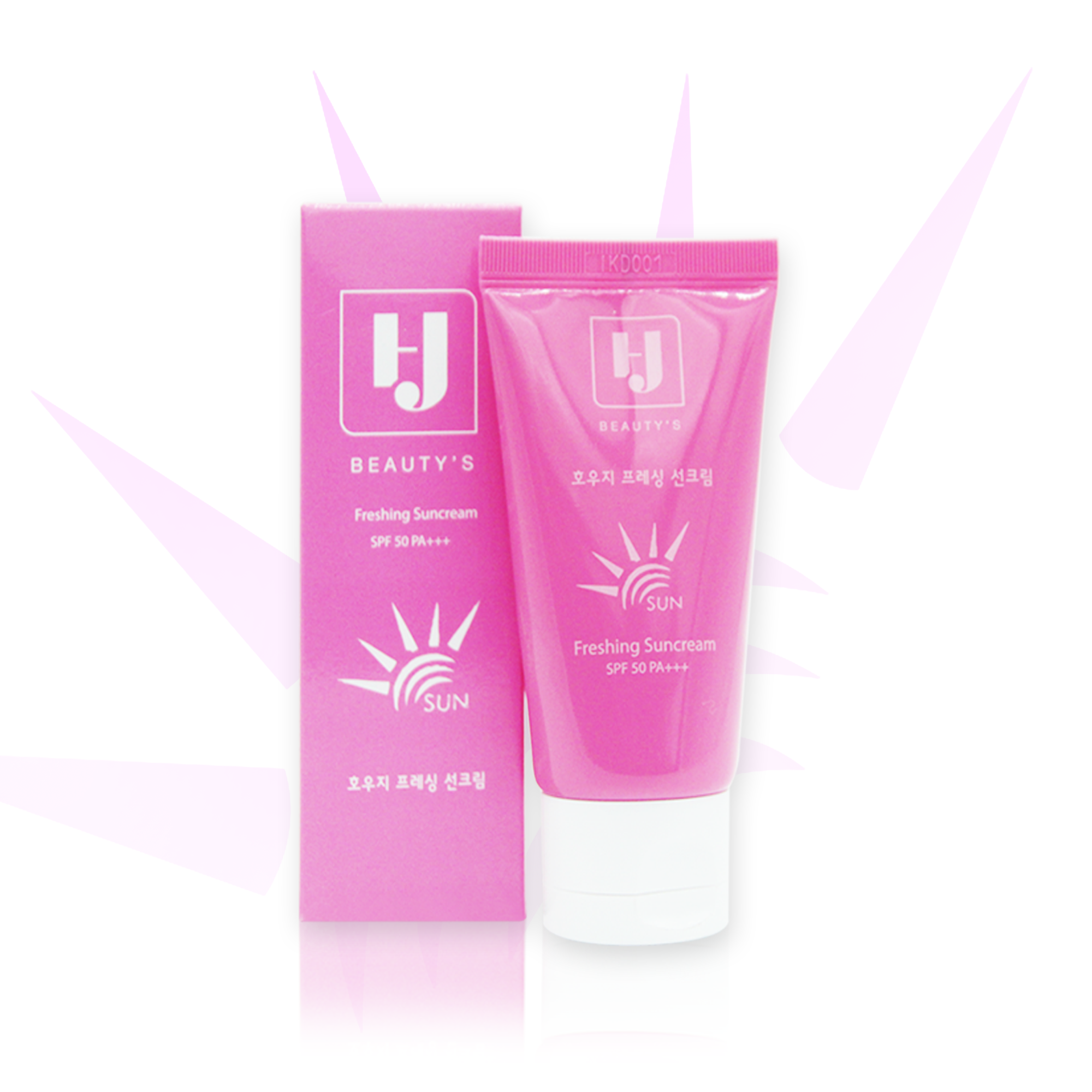 KEM NỀN CHỐNG NẮNG HOUJI FRESHING SUNCREAM